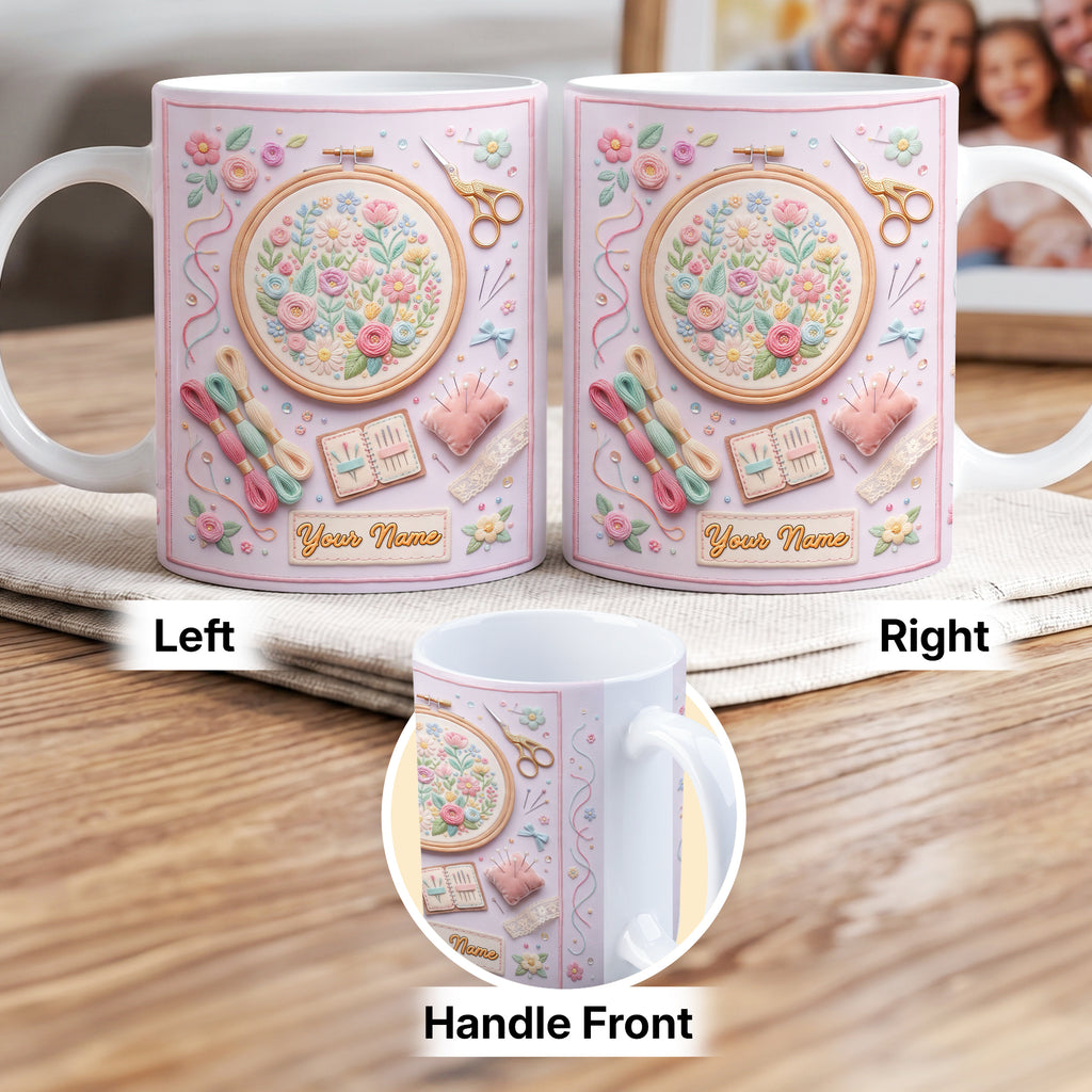 Personalized Sewing Mug, Gift For Streamsess